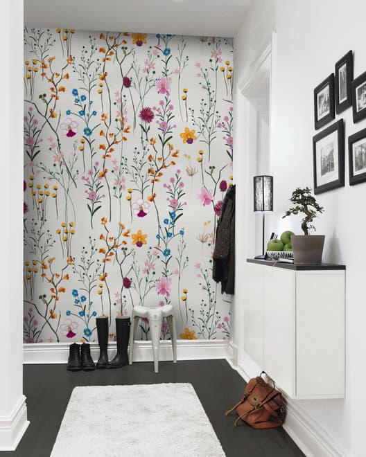 Colorful Blossoms Wallpaper Mural