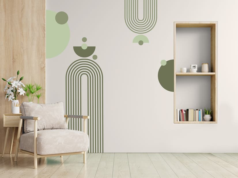 Geometric Arch Wall Decal Sticker