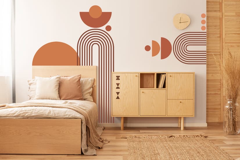 Geometric Arch Wall Decal Sticker