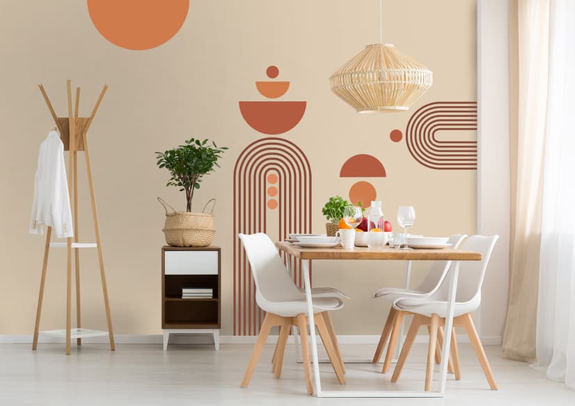 Geometric Arch Wall Decal Sticker