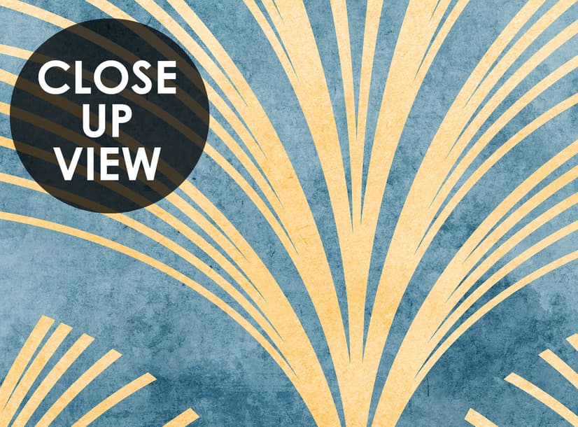 Soft Gatsby Style Art Deco Wallpaper Mural