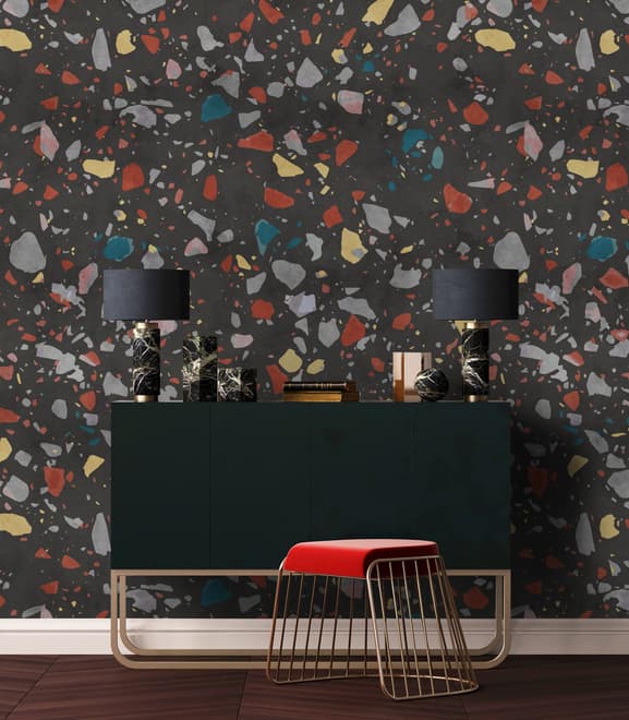 Soft Terrazzo Wallpaper Mural