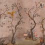Aquarell Chinoiserie Obstbäume Fototapete