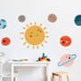 Kids Wall Decal Sun and Planets Wall Decals
