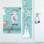 Kids Space Growth Chart Wall Sticker Decal
