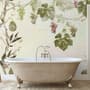 Soft Tropical Grape Trees and Durian Fruits Wallpaper Mural