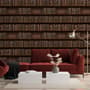 Vintage Bibliothek Fototapete