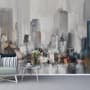 Aquarellmalerei New York City Landschaft Fototapete
