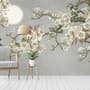 White Plum Blossom Wallpaper Mural