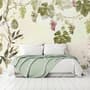 Soft Tropical Grape Trees and Durian Fruits Wallpaper Mural