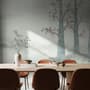 Misty Forest Autumn Landscape Wallpaper Mural