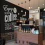 Coffee Mocha Typography Wallpaper Mural