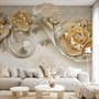Luxury Ornament Floral Wallpaper Mural