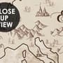 Vintage Old Parchment World Map Wallpaper Mural