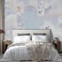 Dreamy Floral and Birds Wallpaper Mural