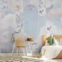 Dreamy Floral and Birds Wallpaper Mural