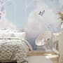 Dreamy Floral and Birds Wallpaper Mural