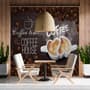 Coffee Beans with Mocha Wallpaper Mural