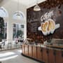 Coffee Beans with Mocha Wallpaper Mural