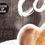 Coffee Beans with Mocha Wallpaper Mural