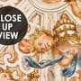 Ceiling Sculpture Angel Greek Wallpaper Mural