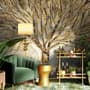 Watercolor Leafless Autumn Trees Wallpaper Mural