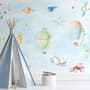 Kids Hot Air Balloons Wallpaper Mural