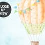 Kids Hot Air Balloons Wallpaper Mural