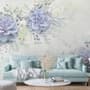 Elegant Petal Floral Wallpaper Mural