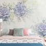 Elegant Petal Floral Wallpaper Mural
