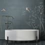 Watercolor Dark Forest Wallpaper Mural