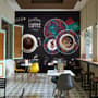 Vintage Coffee Wallpaper Mural