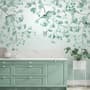 Soft Green Blossom Wallpaper Mural