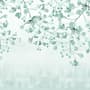 Soft Green Blossom Wallpaper Mural
