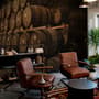 Vintage Wine Barrels Wallpaper Mural