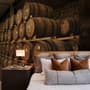 Vintage Wine Barrels Wallpaper Mural