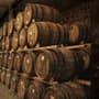 Vintage Wine Barrels Wallpaper Mural