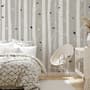 White Tree Branches Wallpaper Mural