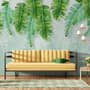Tropical Leaves and Shading Leaf Wallpaper Mural