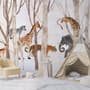 Aquarell Wilde Tiere Fototapete