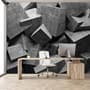 Modern Geometric Shapes Wallpaper Mural
