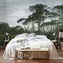 Tropical Forest and Horned Deer Wallpaper Mural
