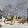 Artistic Magnolia Flowers and Branches Wallpaper Mural