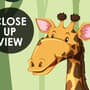 Cartoon Animals in the Forest Wallpaper Mural