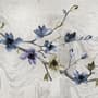 Retro Magnolia Blossom Wallpaper Mural
