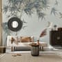Retro Trees and Birds Wallpaper Mural