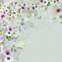 Purple Gray Poppy Flowers Wallpaper Mural