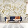 Damask Pattern Floral Art Wallpaper Mural