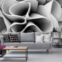 Abstract 3D Look Architecture Wallpaper Mural