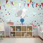 Colorful Circus with Animals Wallpaper Mural